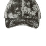 Port Authority Mens Tie Dye Adjustable Hat - Black