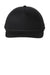 Port Authority C962 Snapback Rope Hat Black Flat Front