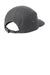 Port Authority C970 Mens Camper Adjustable Hat Deep Smoke Grey Flat Back