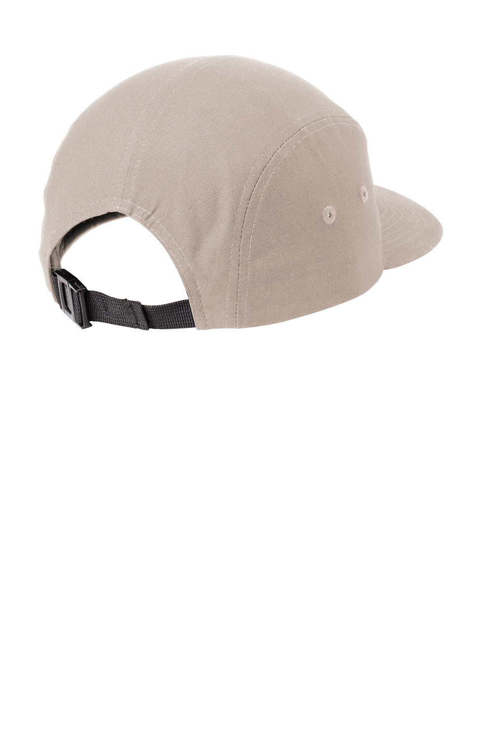 Port Authority C970 Mens Camper Adjustable Hat Khaki Brown Flat Back