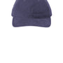 Port Authority Mens Light Corduroy Adjustable Dad Hat - Dress Navy Blue