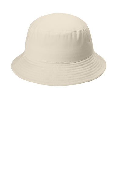 Port Authority C975 Mens Classic Twill Bucket Hat Sahara Flat Front