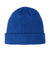 Port Authority C977 Mens Cozy Cuffed Beanie True Royal Blue Flat Front