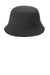 Port Authority C980 Mens Bucket Hat Black Flat Front