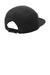 Port Authority C982 Mens Adjustable Camper Hat Black Flat Back