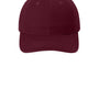 Port & Company Mens Brushed Twill Adjustable Hat - Maroon