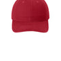 Port & Company Mens Brushed Twill Adjustable Hat - Red