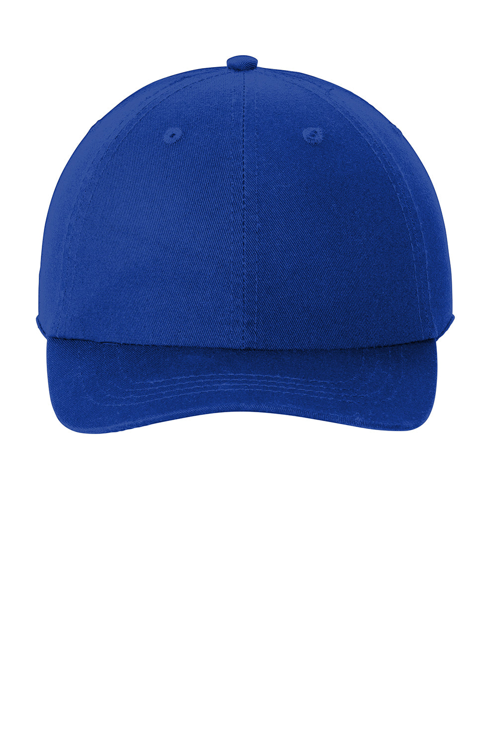 Port & Company CP78 Mens Adjustable Hat Royal Blue Flat Front