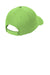 Port & Company CP80 Mens Twill Adjustable Hat Lime Green Flat Back