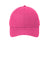 Port & Company CP80 Mens Twill Adjustable Hat Neon Pink Flat Front