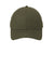 Port & Company CP80 Mens Twill Adjustable Hat Olive Drab Green Flat Front