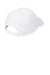 Port & Company CP80 Mens Twill Adjustable Hat White Flat Back