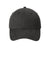 Port & Company CP84 Mens Adjustable Hat Black Flat Front