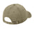 Port & Company CP84 Mens Adjustable Hat Khaki Flat Back