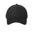 Port & Company CP86 Mens Twill Adjustable Hat Black Flat Front