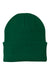 Port & Company CP90 Mens Knit Beanie Athletic Green Flat Front