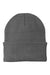 Port & Company CP90 Mens Knit Beanie Athletic Oxford Grey Flat Front