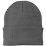 Port & Company Mens Knit Beanie - Athletic Oxford Grey