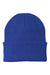 Port & Company CP90 Mens Knit Beanie Athletic Royal Blue Flat Front