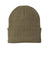 Port & Company CP90 Mens Knit Beanie Coyote Brown  Flat Front