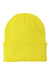 Port & Company CP90 Mens Knit Beanie Neon Yellow Flat Front