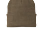 Port & Company Mens Knit Beanie - Woodland Brown