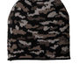 Port & Company Mens Camo Beanie - Black Camo