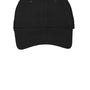 Port Authority Mens Adjustable Hat - Black