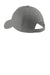 Port Authority CP96 Mens Adjustable Hat Deep Smoke Grey Flat Back