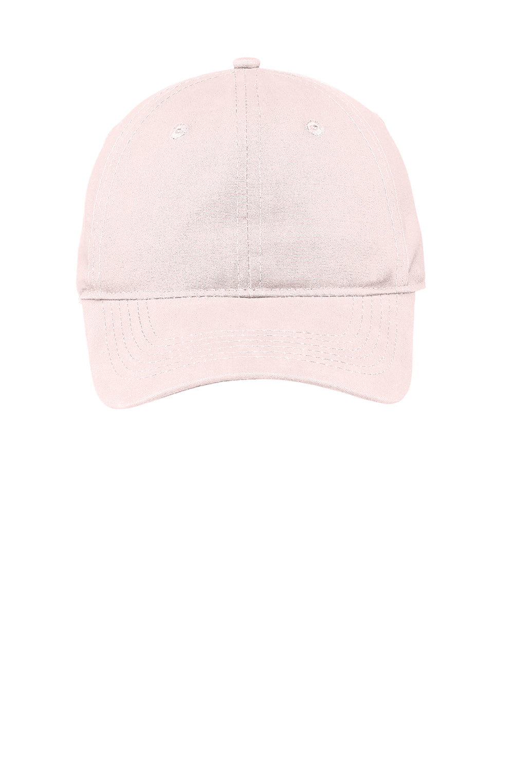 Port Authority CP96 Adjustable Hat Light Pink Flat Front