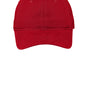 Port Authority Mens Adjustable Hat - Red