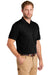 CornerStone CS4020P Mens Industrial Moisture Wicking Short Sleeve Polo Shirt w/ Pocket Black Model 3q