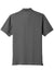 CornerStone CS4020P Mens Industrial Moisture Wicking Short Sleeve Polo Shirt w/ Pocket Charcoal Grey Flat Back