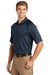 CornerStone CS410/TLCS410 Mens Select Tactical Moisture Wicking Short Sleeve Polo Shirt Dark Navy Blue Model 3q