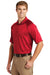 CornerStone CS410/TLCS410 Mens Select Tactical Moisture Wicking Short Sleeve Polo Shirt Red Model 3q