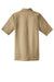 CornerStone CS410/TLCS410 Mens Select Tactical Moisture Wicking Short Sleeve Polo Shirt Tan Flat Back