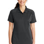 CornerStone Womens Select Tactical Moisture Wicking Short Sleeve Polo Shirt - Charcoal Grey