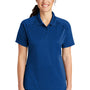 CornerStone Womens Select Tactical Moisture Wicking Short Sleeve Polo Shirt - Royal Blue