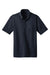 CornerStone CS412P Mens Select Moisture Wicking Short Sleeve Polo Shirt w/ Pocket Dark Navy Blue Flat Front