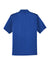 CornerStone CS412P Mens Select Moisture Wicking Short Sleeve Polo Shirt w/ Pocket Royal Blue Flat Back