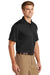 CornerStone CS412/TLCS412 Mens Select Moisture Wicking Short Sleeve Polo Shirt Black Model 3q