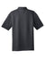 CornerStone CS412/TLCS412 Mens Select Moisture Wicking Short Sleeve Polo Shirt Charcoal Grey Flat Back