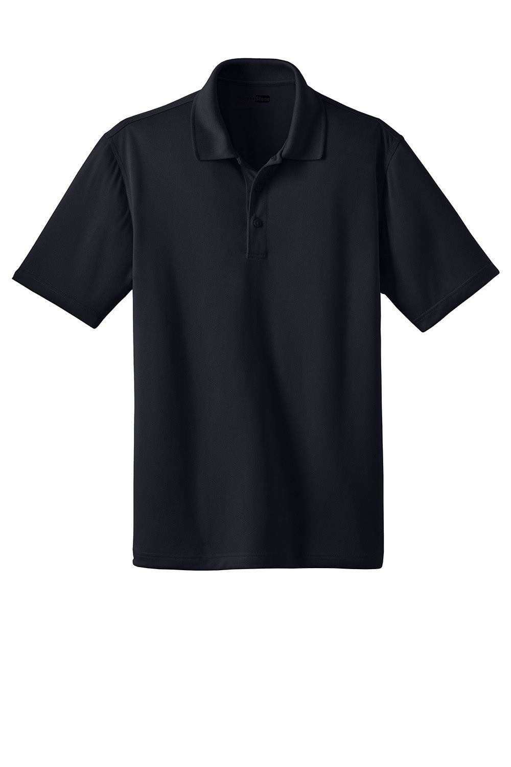 CornerStone CS412/TLCS412 Mens Select Moisture Wicking Short Sleeve Polo Shirt Dark Navy Blue Flat Front