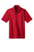 CornerStone CS412/TLCS412 Mens Select Moisture Wicking Short Sleeve Polo Shirt Red Flat Front