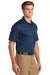 CornerStone CS412/TLCS412 Mens Select Moisture Wicking Short Sleeve Polo Shirt Regatta Blue Model 3q