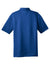 CornerStone CS412/TLCS412 Mens Select Moisture Wicking Short Sleeve Polo Shirt Royal Blue Flat Back