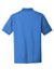 CornerStone CS418/TLCS418 Mens Select Moisture Wicking Short Sleeve Polo Shirt Lake Blue Flat Back