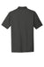 CornerStone CS418/TLCS418 Mens Select Moisture Wicking Short Sleeve Polo Shirt Charcoal Grey Flat Back