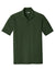 CornerStone CS418/TLCS418 Mens Select Moisture Wicking Short Sleeve Polo Shirt Dark Green Flat Front