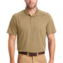 CornerStone Mens Select Moisture Wicking Short Sleeve Polo Shirt - Tan